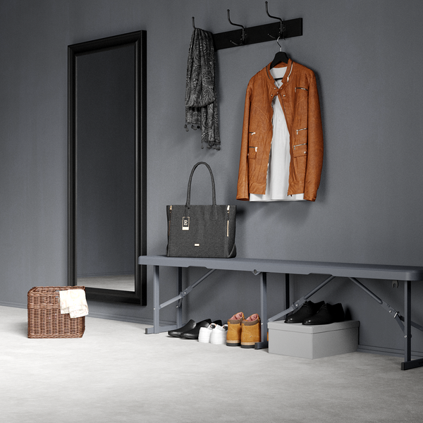 Изображение товара Скамья складная SAMMAN Van T 183x30x43 (дерево, серый)