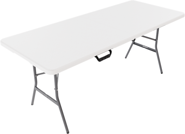 Изображение товара Стол складной SAMMAN Van N 185x77x74 (гладкий, белый флок)