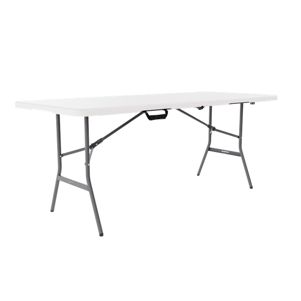 Изображение товара Стол складной SAMMAN Van N 185x77x74 (гладкий, белый флок)