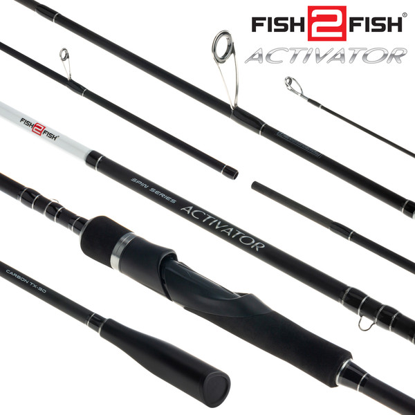 Изображение товара Спиннинг Fish2Fish Activator 702 MH TX-30 / F2FA702MH-210 (2.1м)