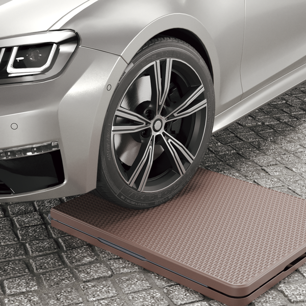 Изображение товара Стол складной SAMMAN Van R 185x77x74 (ротанг, коричневый)