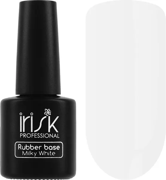 Изображение товара База для гель-лака IRISK Rubber Base Milky White (10мл)