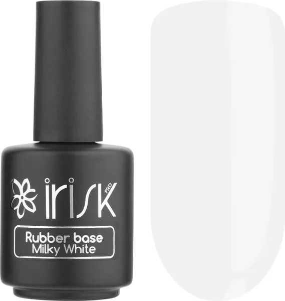 Изображение товара База для гель-лака IRISK Rubber Base Milky White (18мл)