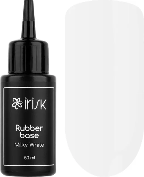 Изображение товара База для гель-лака IRISK Rubber Base Milky White (50мл)