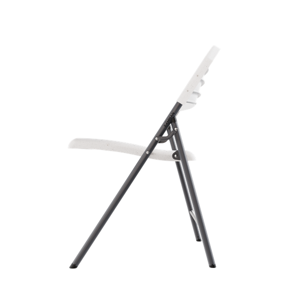 Изображение товара Стул складной SAMMAN Van N 59x49x86 (гладкий, белый флок)