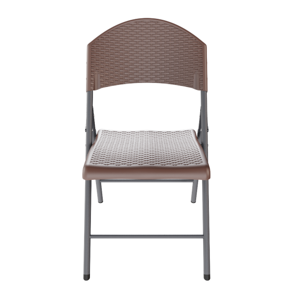 Изображение товара Стул складной SAMMAN Van R 59x49x86 (ротанг, коричневый)