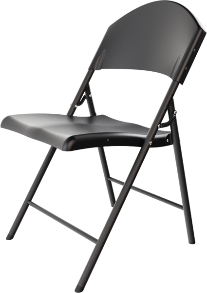 Изображение товара Стул складной SAMMAN Van N 59x49x86 (гладкий, черный)