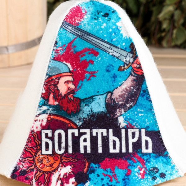 Изображение товара Шапка для бани Добропаровъ Богатырь / 9224486