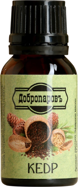 Изображение товара Эфирное масло Добропаровъ Кедр / 2867500 (17мл)