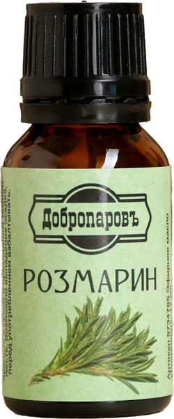 Изображение товара Эфирное масло Добропаровъ Розмарин / 9734765 (17мл)