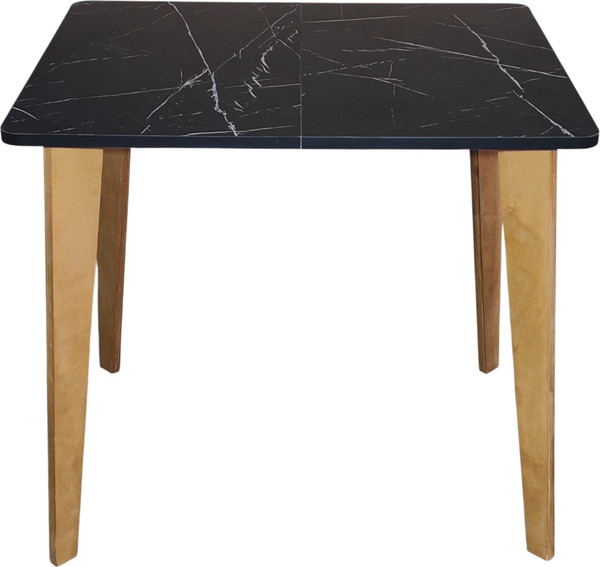 Изображение товара Обеденный стол Mio Tesoro Вулькано раздвижной 1000(1300)х650 (мрамор неро маркина)