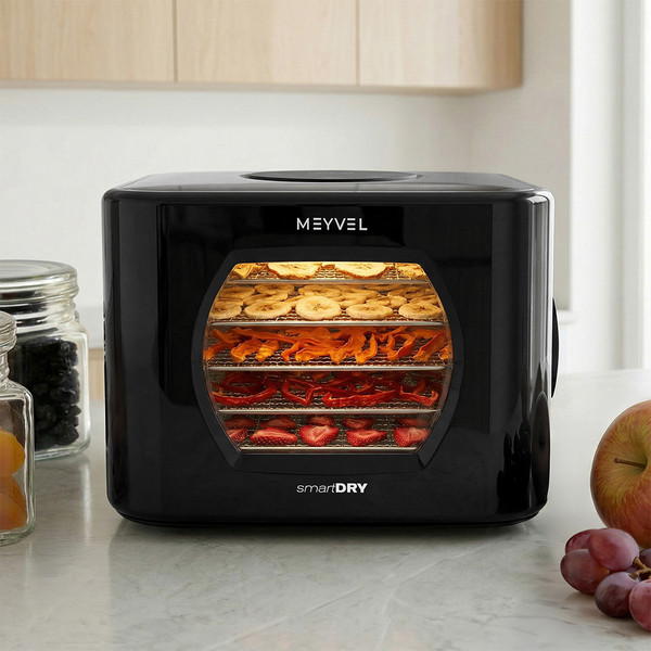 Изображение товара Сушильный шкаф для овощей и фруктов Meyvel MDH5-2P (черный)