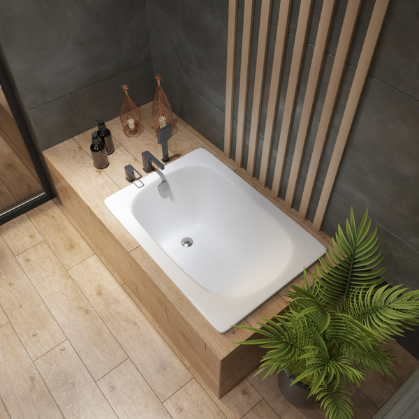 Изображение товара Ванна стальная Lauter Orra 100 / 21XG100 (с ножками)