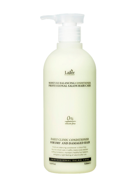 Изображение товара Набор косметики для волос La'dor Moisture Balanсing Шампунь+Кондиционер+Маска+Сыворотка (2x530мл+3x9мл+20мл)