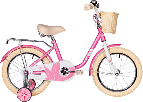 Изображение товара Детский велосипед Novatrack Maple 14 / 144MAPLE.PN5 (розовый, разобранный, в коробке)
