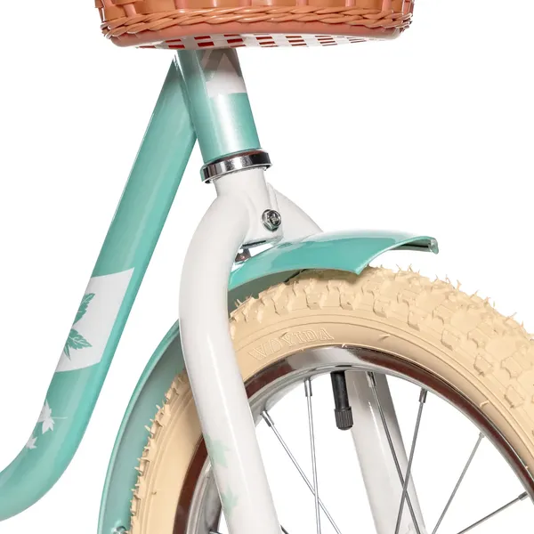 Изображение товара Детский велосипед Novatrack Maple 144MAPLE.TQ5 (светло-бирюзовый, разобранный, в коробке)