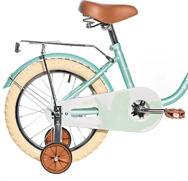 Изображение товара Детский велосипед Novatrack Maple 144MAPLE.TQ5 (светло-бирюзовый, разобранный, в коробке)