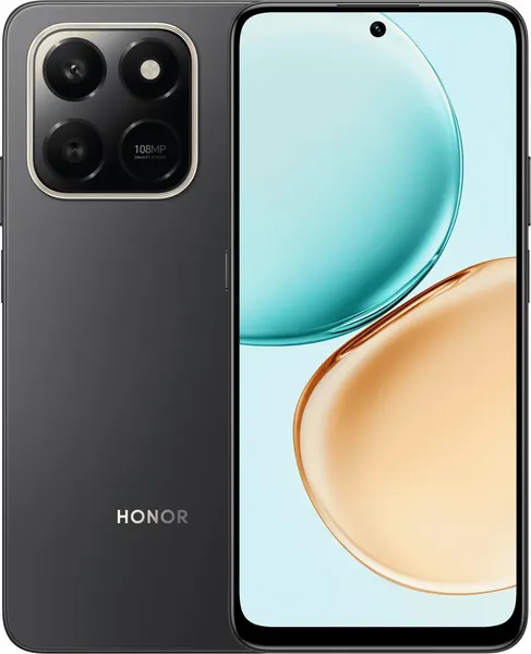 Изображение товара Смартфон HONOR X7d 6GB/128GB (вельветовый черный)
