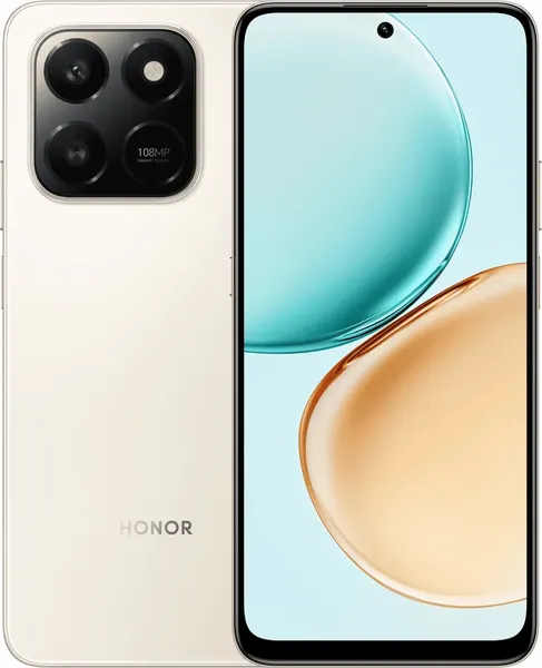 Изображение товара Смартфон HONOR X7d 6GB/128GB (пустынно-золотой)