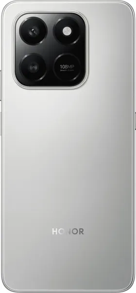 Изображение товара Смартфон HONOR X7d 6GB/128GB (серебристый метеорит)