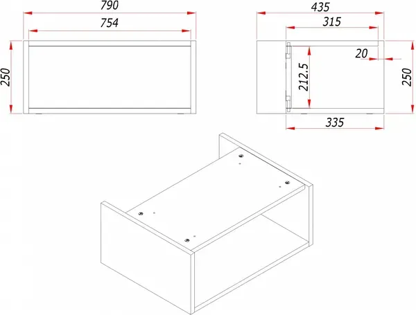 Изображение товара Тумба для ванной ЗОВ Кито-2 80 со столешницей T795C2 / 2K80LW0MWMC (белый матовый)
