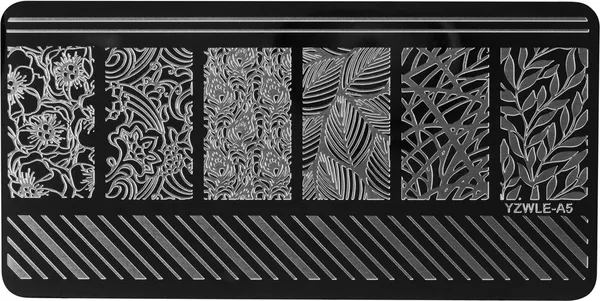 Изображение товара Пластина для стемпинга IRISK металлическая 192 YZWLE-A5