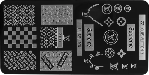 Изображение товара Пластина для стемпинга IRISK металлическая 203 LV