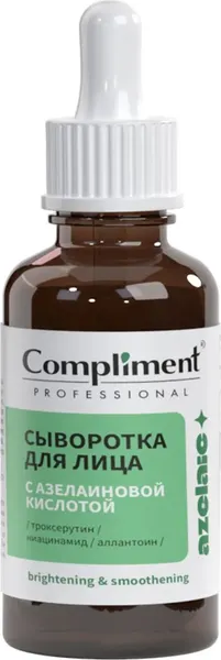 Изображение товара Сыворотка для лица Compliment Professional Azelaic с азелаиновой кислотой (27мл)