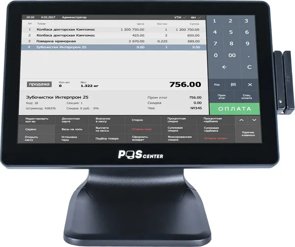 Изображение товара POS-монитор POScenter POS90NS / 71073058