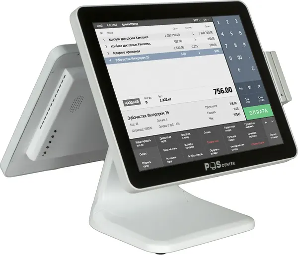Изображение товара POS-монитор POScenter 71073066 (белый)