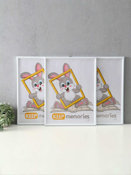 Изображение товара Набор рамок Keep Memories Радуга 30x40 / 10920464 (3шт, белый)
