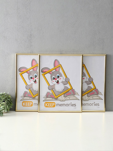 Изображение товара Набор рамок Keep Memories Радуга 30x40 / 10920465 (3шт, золото)