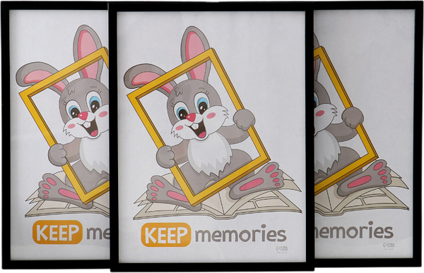 Изображение товара Набор рамок Keep Memories Формат 21x30 / 10920463 (3шт, черный)