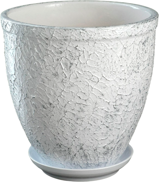 Изображение товара Вазон Sima-Land Белое серебро 6912601