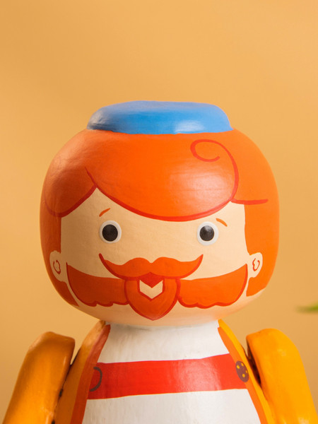 Изображение товара Статуэтка Sima-Land Японская кукла кокеши Рыбак Бо 10465079