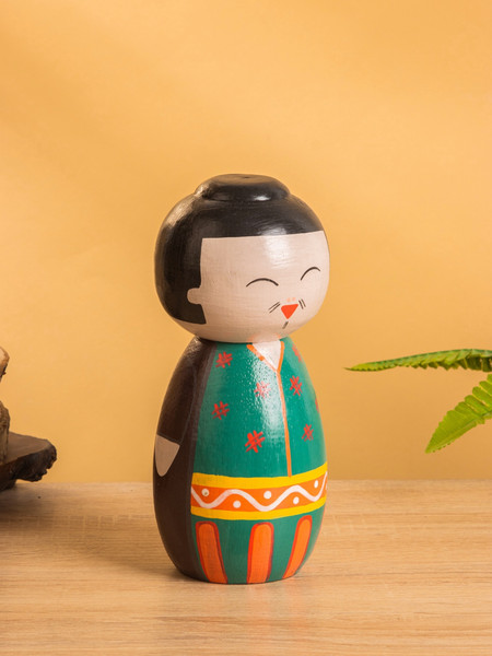 Изображение товара Статуэтка Sima-Land Японская кукла кокеши Фудзико 10465091