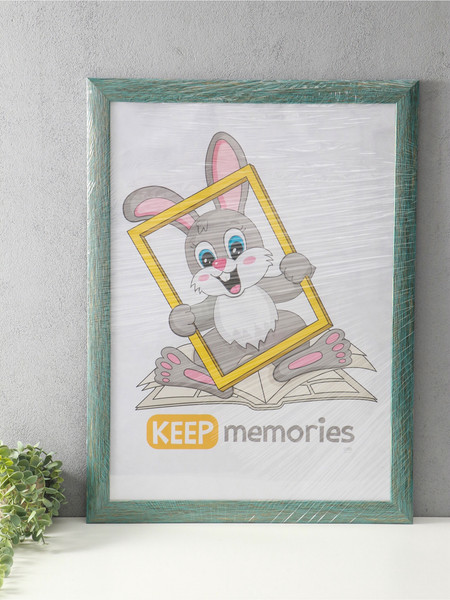 Изображение товара Рамка Keep Memories Luxe Elegance 50x70 / 10972677 (морской)