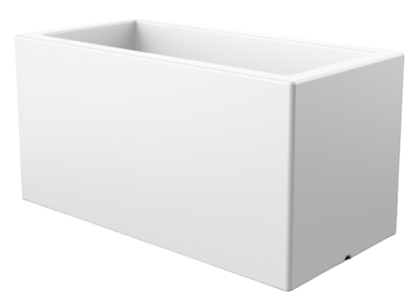 Изображение товара Вазон БЕРКАНО Cubric 40x100 DB / 220_044_03 (Snow White)