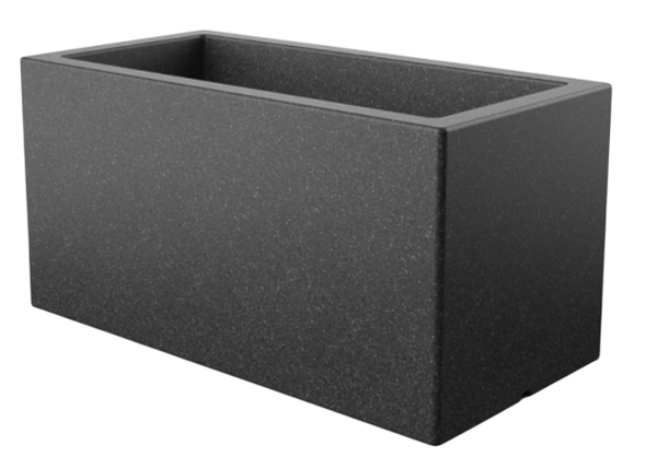 Изображение товара Вазон БЕРКАНО Cubric 40x100 DB / 220_044_24 (Black Granite)