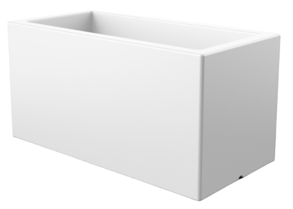 Изображение товара Кашпо БЕРКАНО Cubric 40x100 DB / 220_044_03V (Snow White)