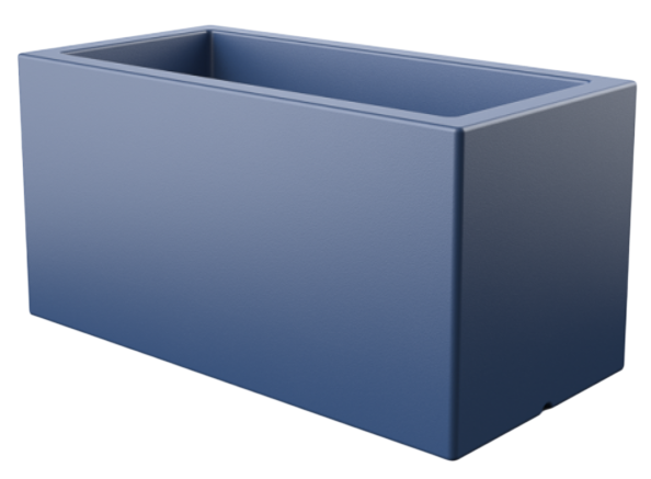 Изображение товара Кашпо БЕРКАНО Cubric 40x100 / 220_044_17V (Wave Blue)