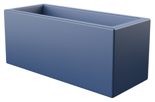 Изображение товара Кашпо БЕРКАНО Cubric 26x60 DB / 220_053_17V (Wave Blue)