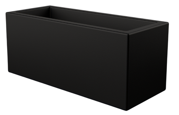 Изображение товара Кашпо БЕРКАНО Cubric 26x60 DB / 220_053_00V (Coal Black)