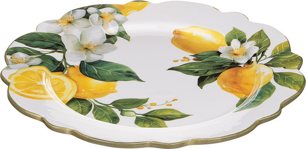Изображение товара Тарелка закусочная (десертная) Lefard Лемон Три 358-2395