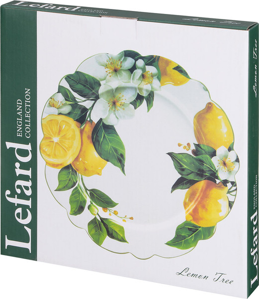 Изображение товара Тарелка столовая обеденная Lefard Лемон Три 358-2396