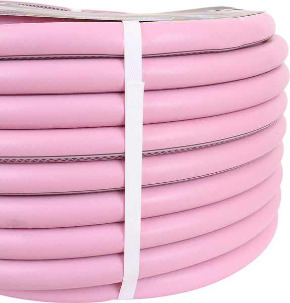 Изображение товара Шланг поливочный Жук Fly 3/4" 3-х слойный / 326262-00 (25м, розовый)