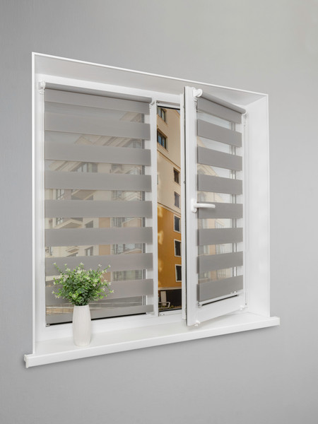 Изображение товара Рулонная штора Lm Decor Грация ДН LB 10-17 200x185 (серый)