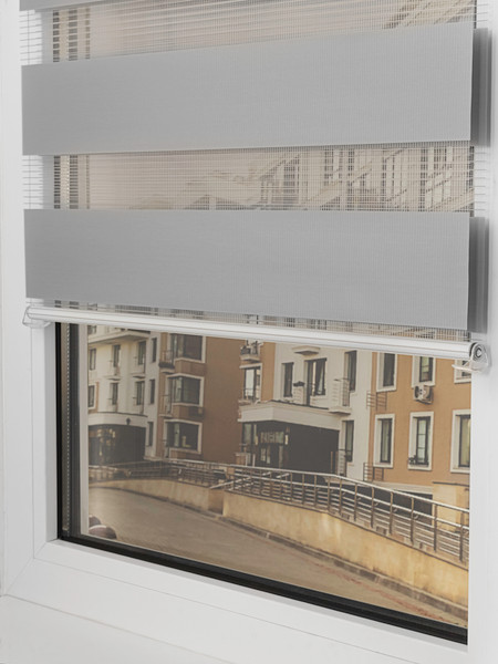 Изображение товара Рулонная штора Lm Decor Грация ДН LB 10-17 200x185 (серый)