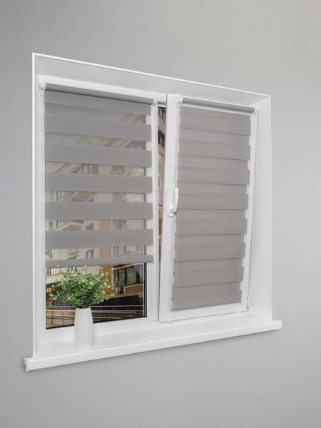 Изображение товара Рулонная штора Lm Decor Грация ДН LB 10-17 200x185 (серый)