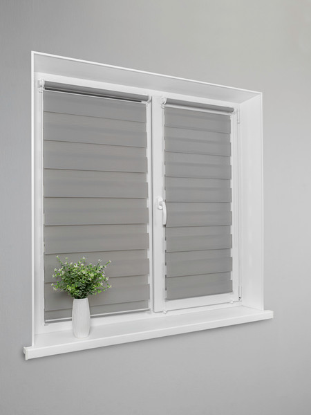 Изображение товара Рулонная штора Lm Decor Грация ДН LB 10-17 200x185 (серый)